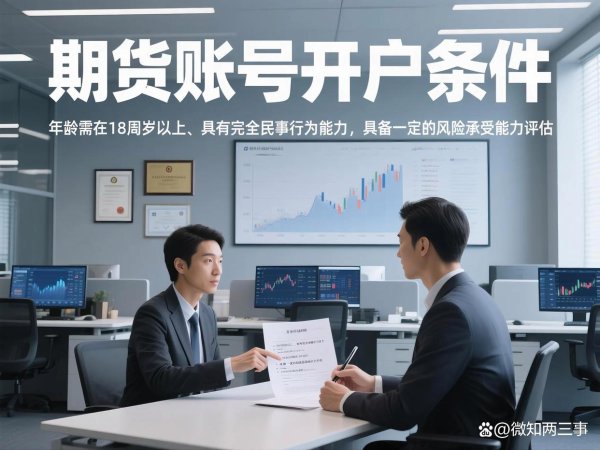 创通网 期货开户这道坎，普通人到底能不能跨过去？